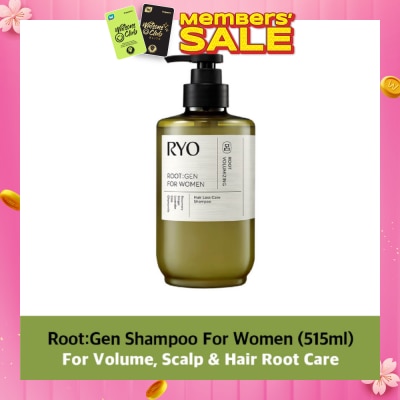 RYO RootGen Hair Loss Care Shampoo For Women 515ml