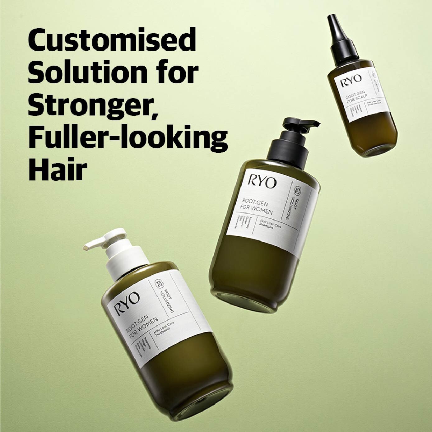 RYO RootGen Hair Loss Care Treatment For Women 515ml | Shampoo