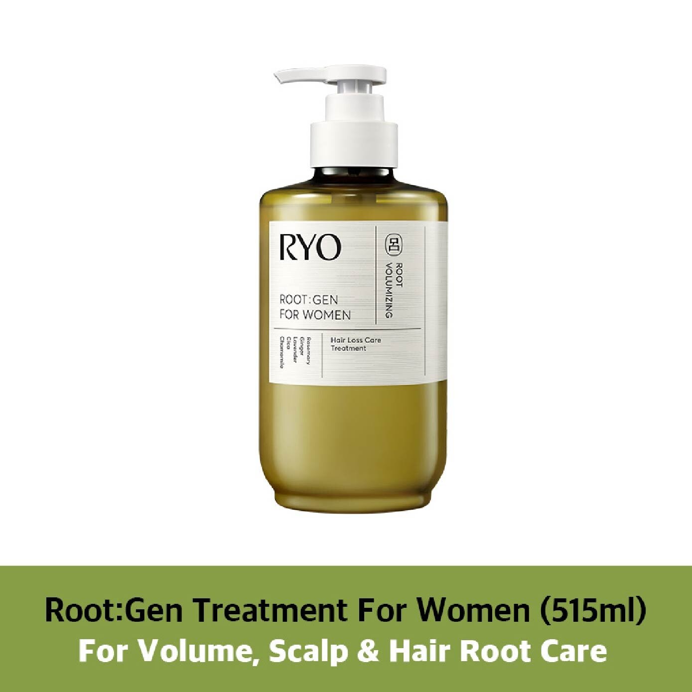 RYO RootGen Hair Loss Care Treatment For Women 515ml | Shampoo