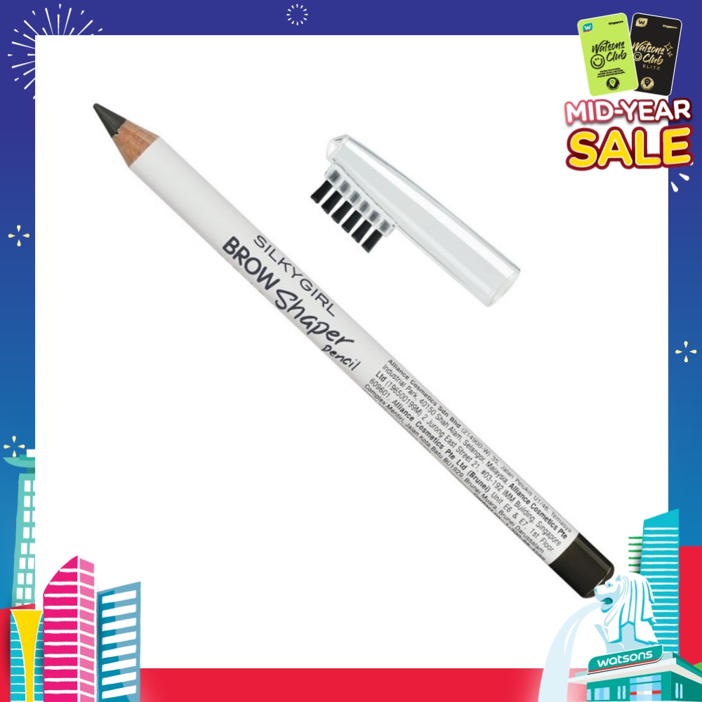 SILKYGIRL Brow Shaper Pencil 02 Dark Brown 1's