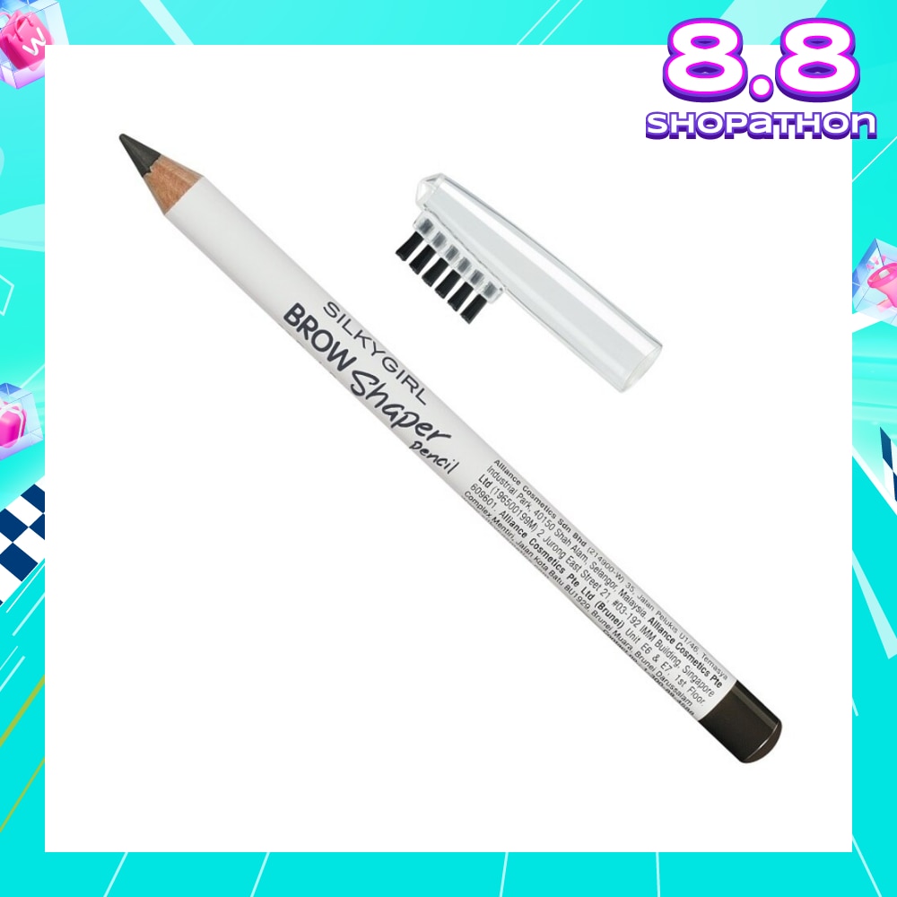 SILKYGIRL Brow Shaper Pencil 02 Dark Brown 1's