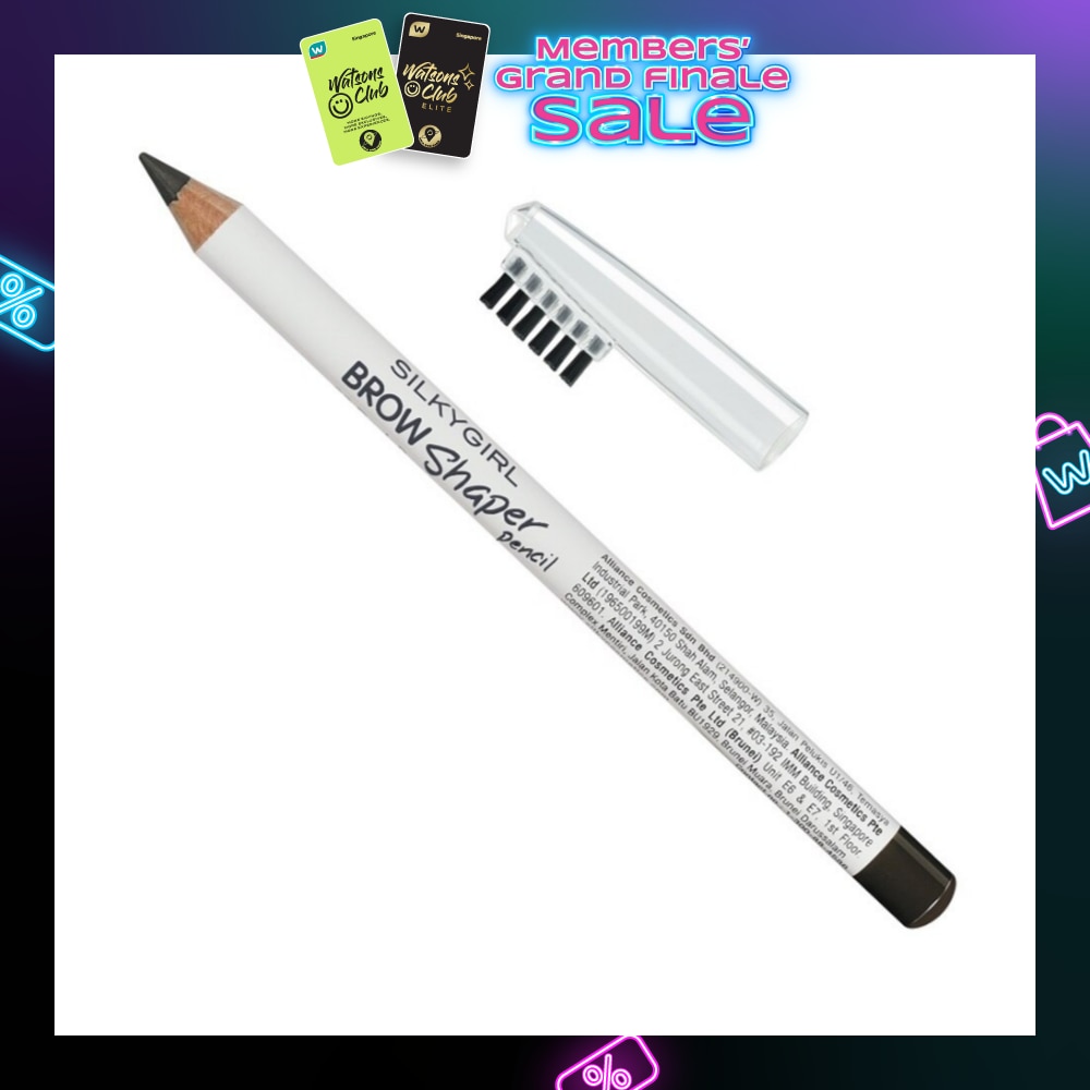 SILKYGIRL Brow Shaper Pencil 02 Dark Brown 1's