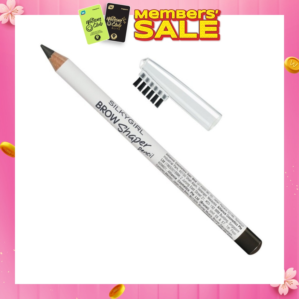 SILKYGIRL Brow Shaper Pencil 02 Dark Brown 1's