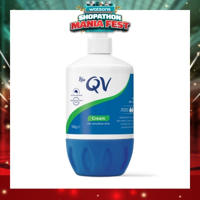 EGO QV - Body Cream (For Dry + Sensitive & Eczema-Prone Skin) 500g