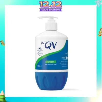 EGO QV Body Cream (For Dry + Sensitive & Eczema-Prone Skin) 500g