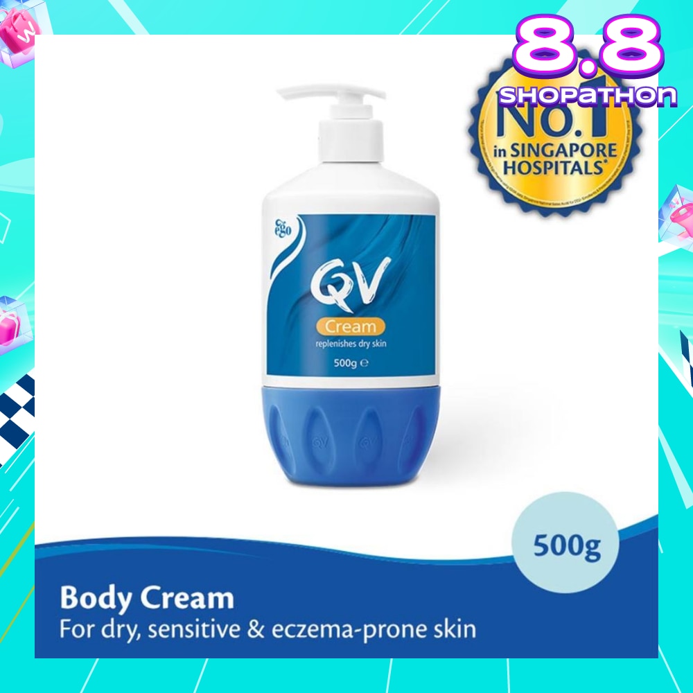 Body Cream (For Dry + Sensitive & Eczema-Prone Skin) 500g
