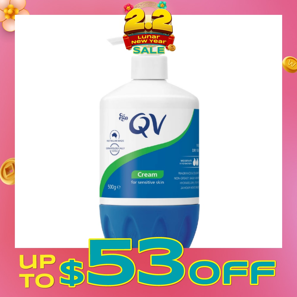 Body Cream (For Dry + Sensitive & Eczema-Prone Skin) 500g