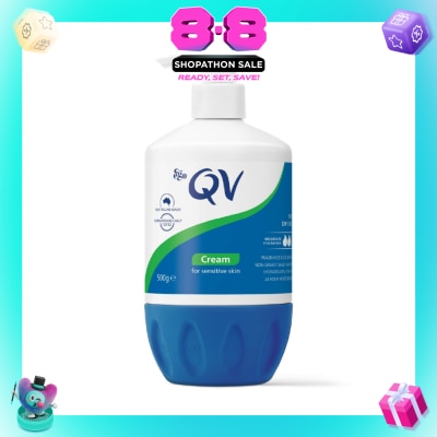 EGO QV - Body Cream (For Dry + Sensitive & Eczema-Prone Skin) 500g