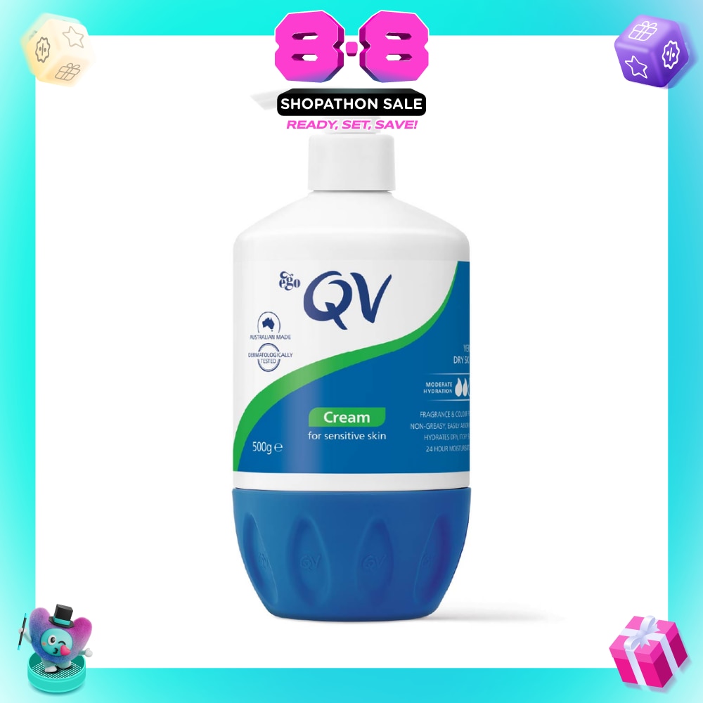 Body Cream (For Dry + Sensitive & Eczema-Prone Skin) 500g