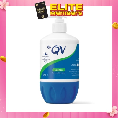 EGO QV Body Cream (For Dry + Sensitive & Eczema-Prone Skin) 500g
