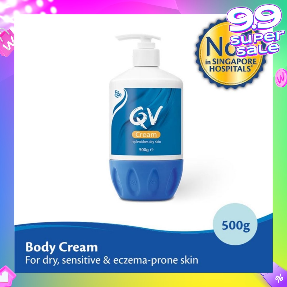 Body Cream (For Dry + Sensitive & Eczema-Prone Skin) 500g