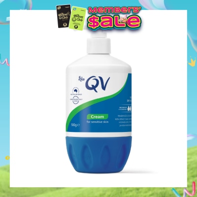 EGO QV - Body Cream (For Dry + Sensitive & Eczema-Prone Skin) 500g