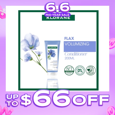 KLORANE - Volumizing Organic Flax Conditioner (For Texturizing & Detangling) 200ml