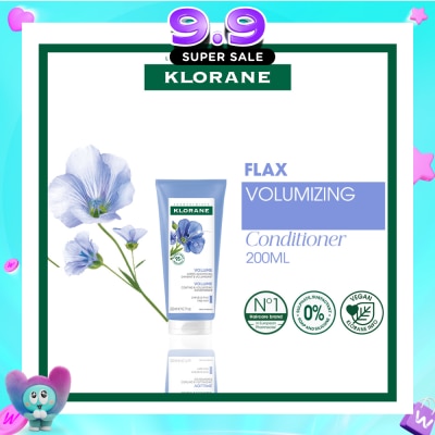 KLORANE - Volumizing Organic Flax Conditioner (For Texturizing & Detangling) 200ml image