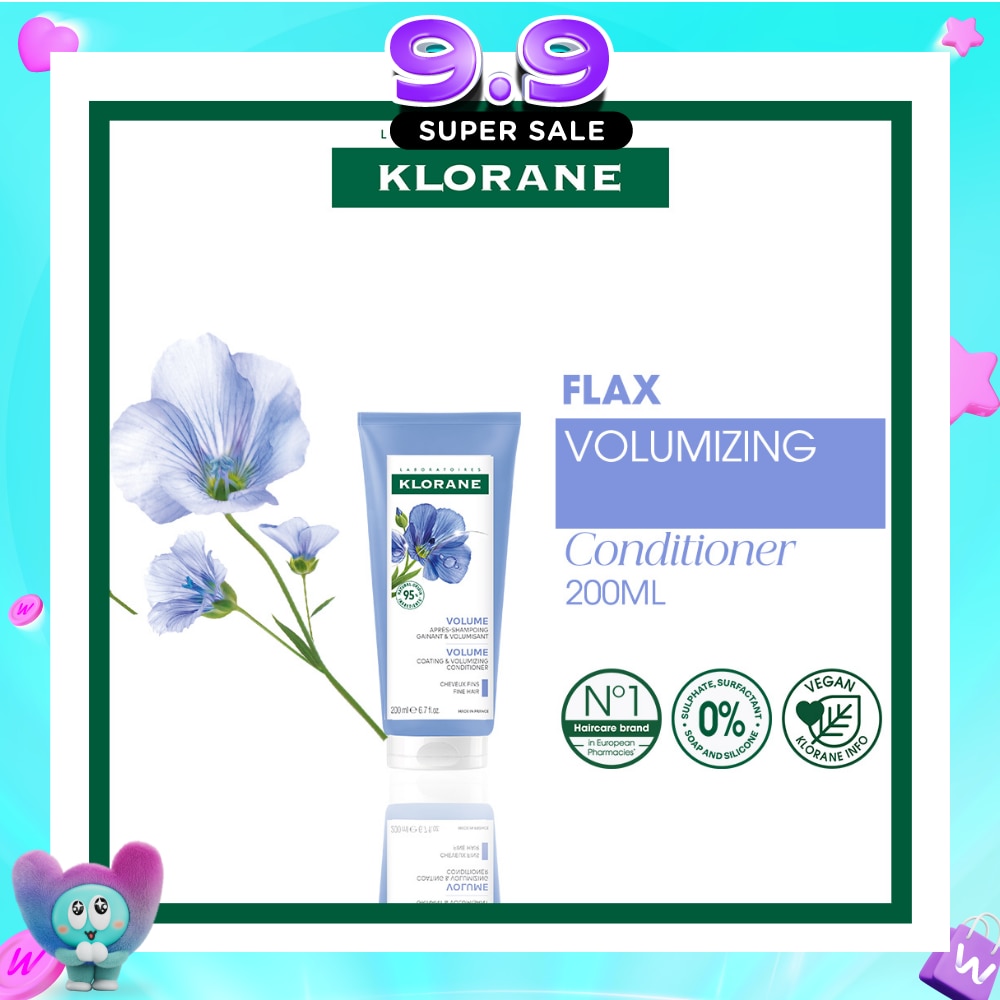 Volumizing Organic Flax Conditioner (For Texturizing & Detangling) 200ml image