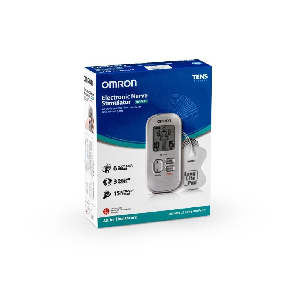 Electronic Nerve Stimulator Massager HV-F021 with Customized Therapy (Drug Free Soothing Relief for Muscle Pain & Stiffness) 1s