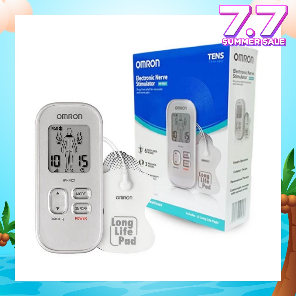 Electronic Nerve Stimulator Massager HV-F021 with Customized Therapy (Drug Free Soothing Relief for Muscle Pain & Stiffness) 1s