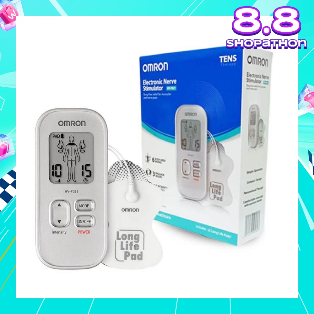 Electronic Nerve Stimulator Massager HV-F021 with Customized Therapy (Drug Free Soothing Relief for Muscle Pain & Stiffness) 1s