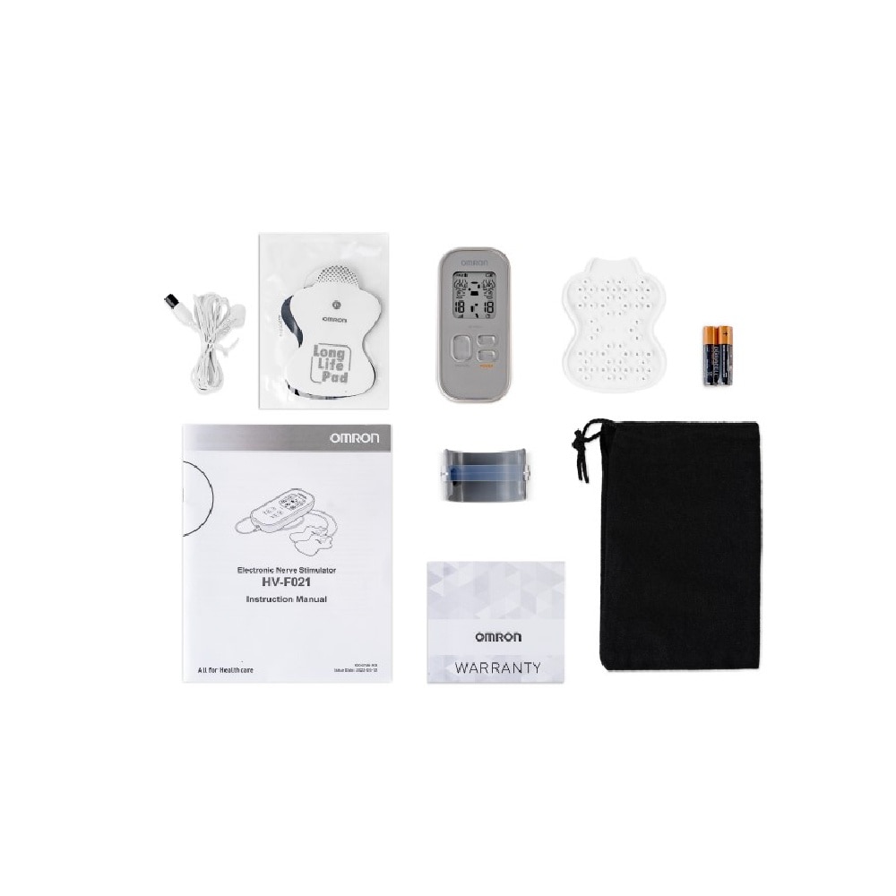 Electronic Nerve Stimulator Massager HV-F021 with Customized Therapy (Drug Free Soothing Relief for Muscle Pain & Stiffness) 1s