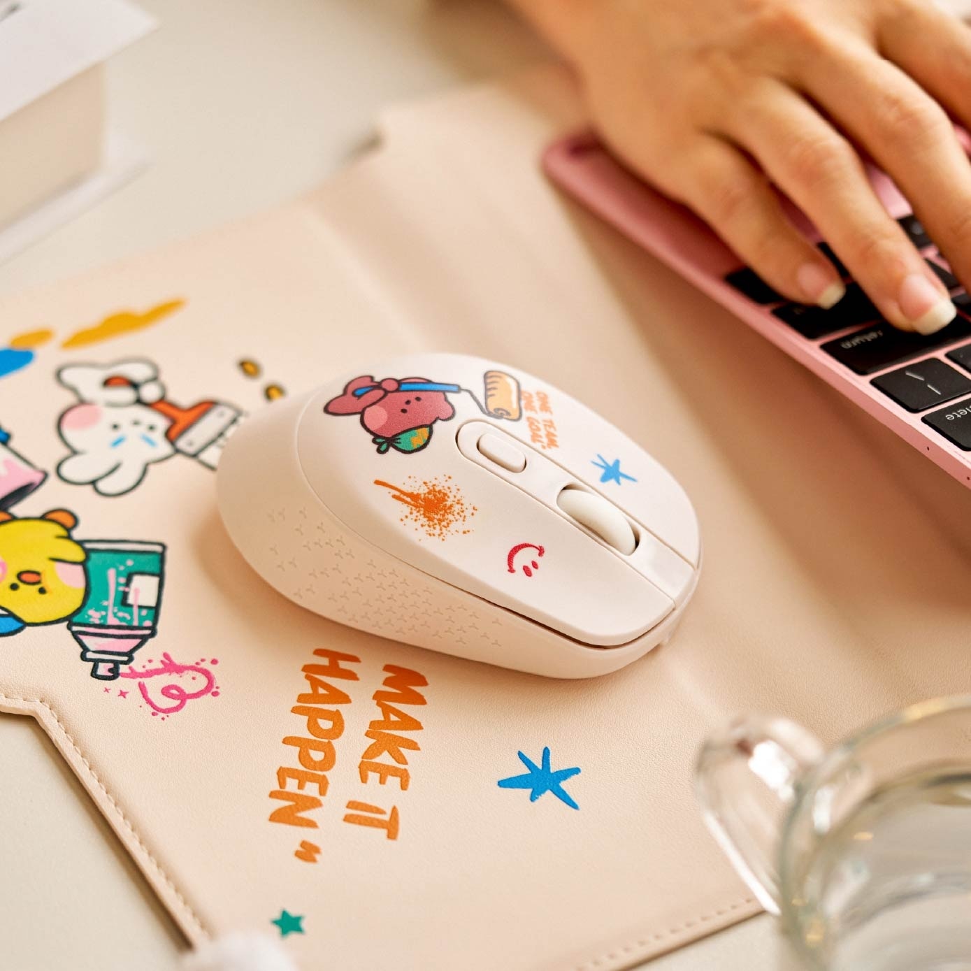 X LINE FRIENDS Minini Rechargeable Wireless Mouse (Bnini) 1a