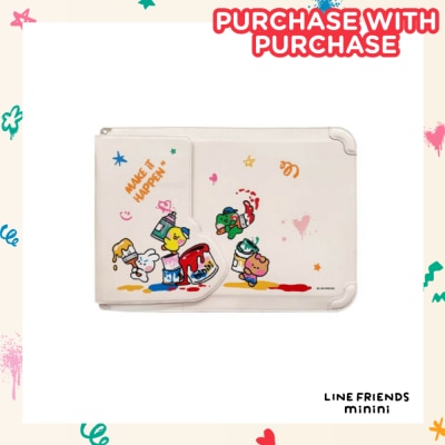 LINE FRIENDS X WATSONS Minini 3-In-1 Adjustable Laptop Sleeve with Flip Mouse Pad 1s