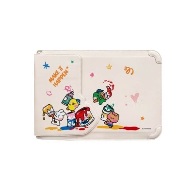 LINE FRIENDS X LINE FRIENDS Minini 3-In-1 Adjustable Laptop Sleeve with Flip Mouse Pad 1s