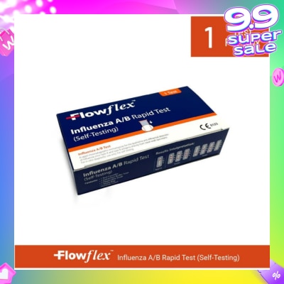 FLOWFLEX Influenza A/B Rapid Test Self-Testing 1s