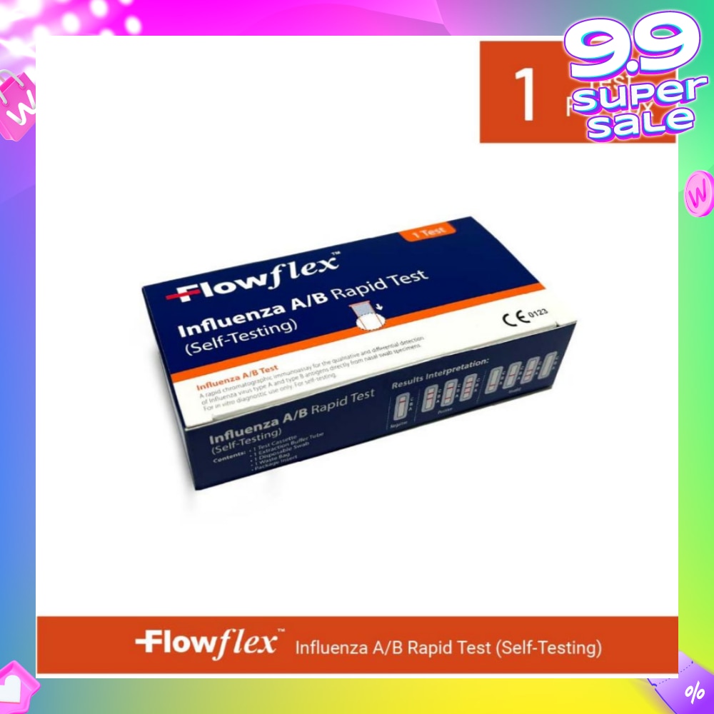 Influenza A/B Rapid Test Self-Testing 1s