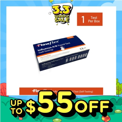 FLOWFLEX Influenza A/B Rapid Test Self-Testing 1s