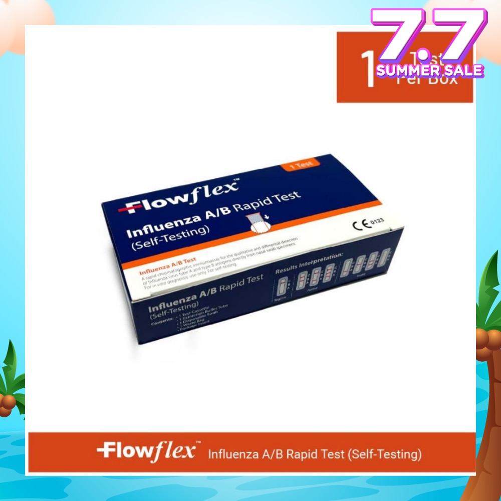 Influenza A/B Rapid Test Self-Testing 1s
