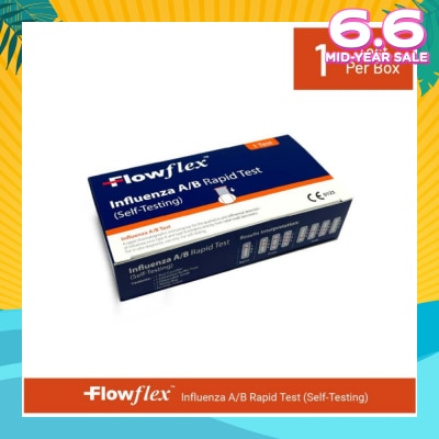FLOWFLEX Influenza A/B Rapid Test Self-Testing 1s