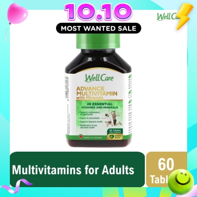 WELLCARE Advance Multivitamins With Minerals 60s image