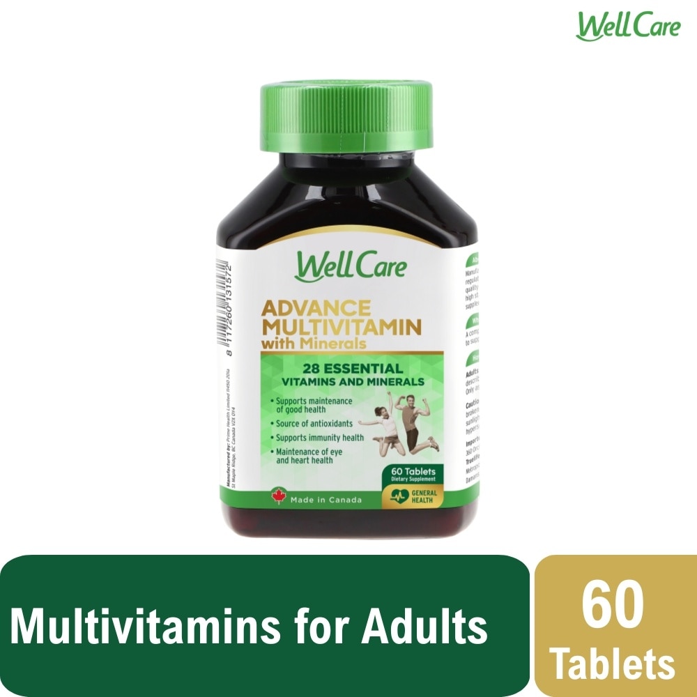 Advance Multivitamins With Minerals 60s