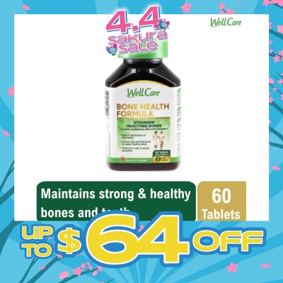 WELLCARE - Bone Health Formula 60s