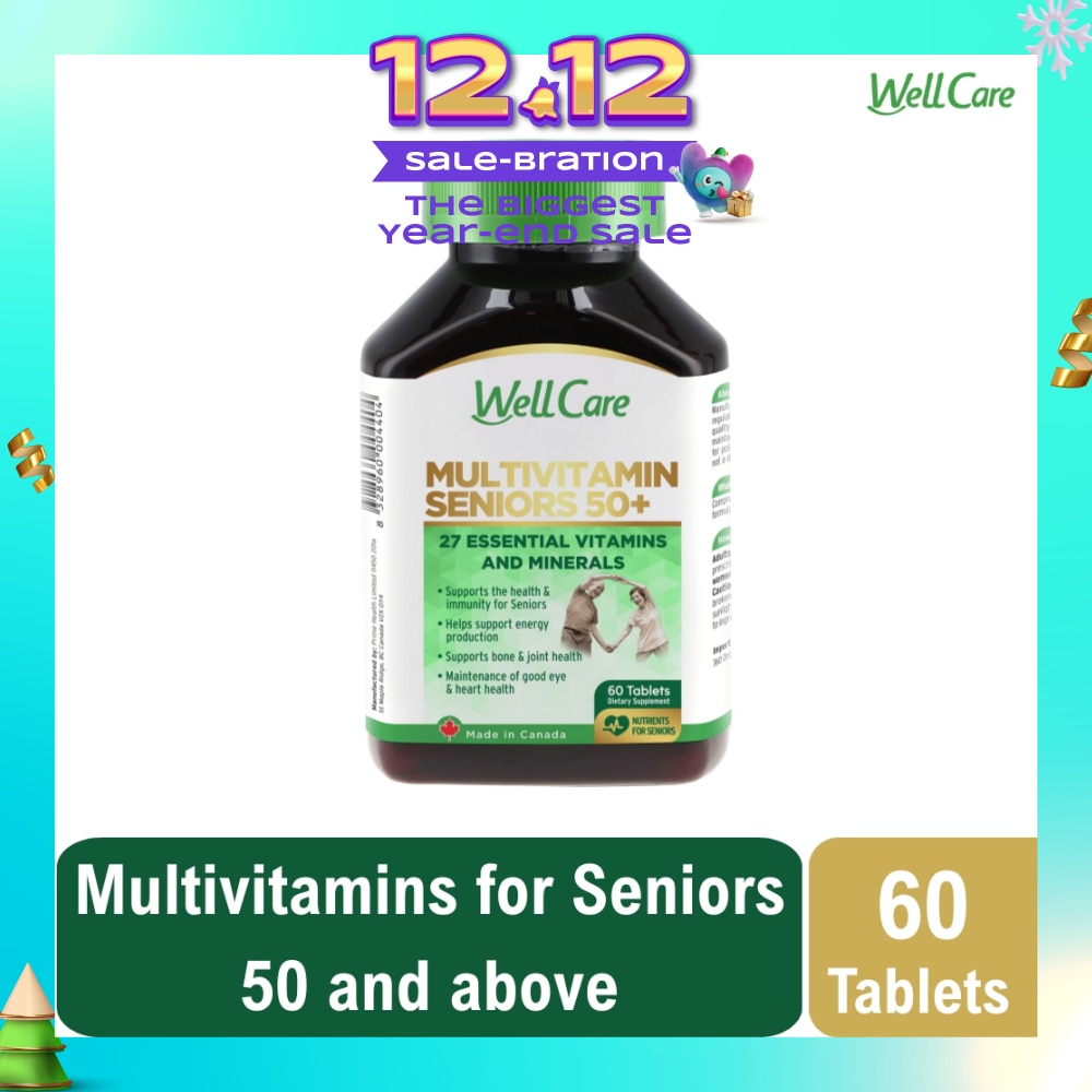 Multivitamin Seniors 50+ 60s