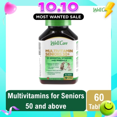 WELLCARE Multivitamin Seniors 50+ 60s image
