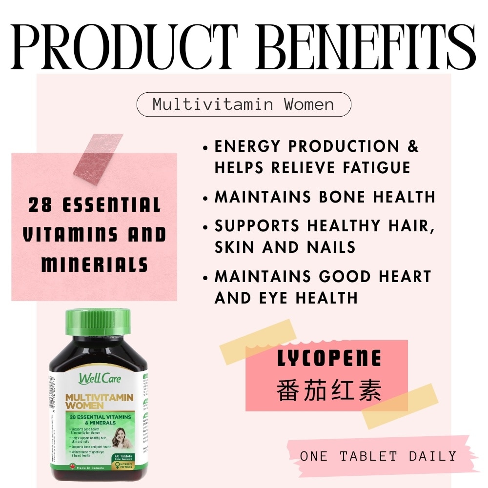 Multivitamin Women 60s