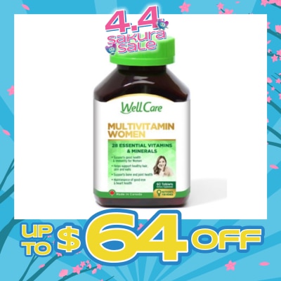 WELLCARE - Multivitamin Women 60s