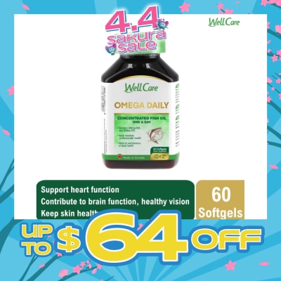 WELLCARE - Omega Daily 60s