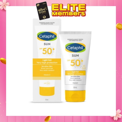 CETAPHIL Sun SPF 50+ Light Gel 50ml