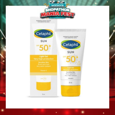 CETAPHIL - Sun SPF 50+ Light Gel 50ml