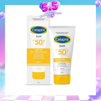 CETAPHIL - Sun SPF 50+ Light Gel 50ml