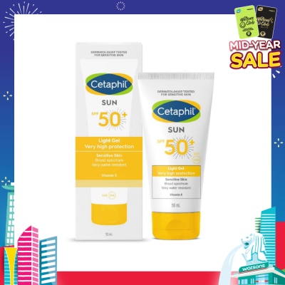 CETAPHIL Sun SPF 50+ Light Gel 50ml