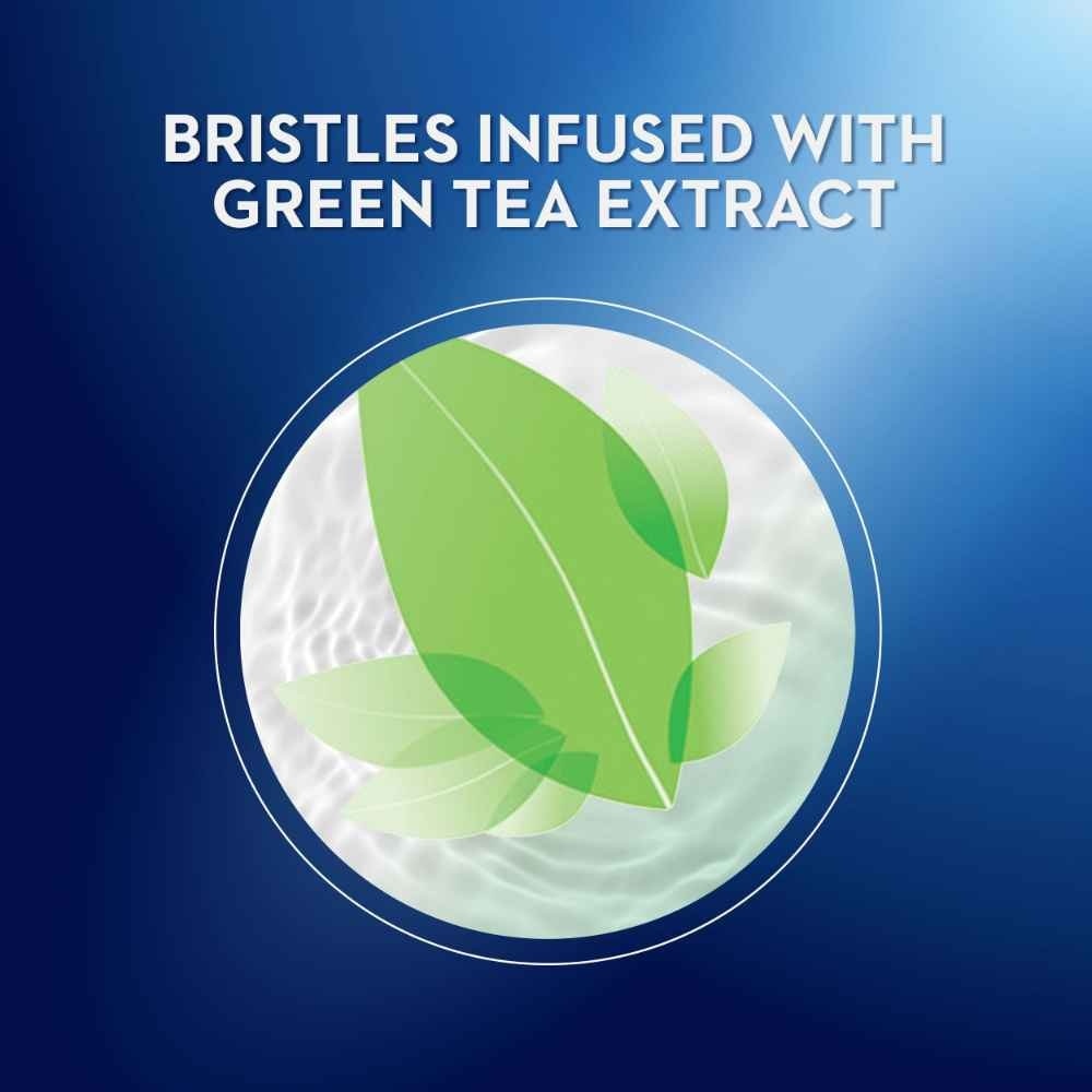 Cross Action All-In-One Green Tea Soft Toothbrush 3s