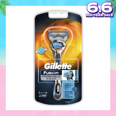 GILLETTE Fusion Proshield Chill Razor Handle & 1 Blade Refill