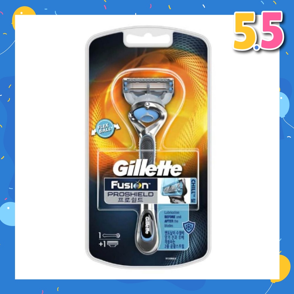 Fusion Proshield Chill Razor Handle & 1 Blade Refill