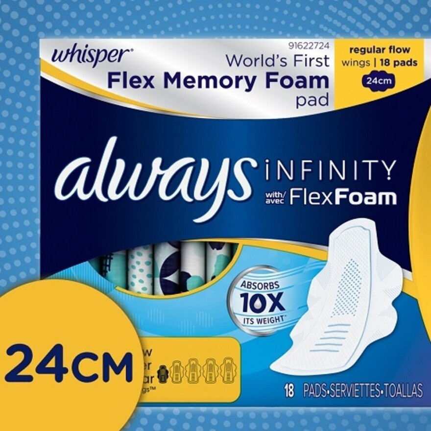 Infinity 24cm Regular Flow Wing 18s