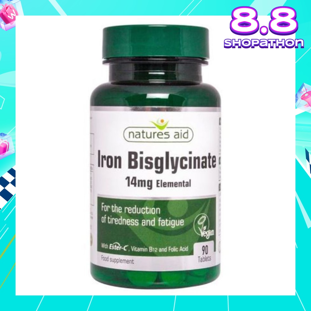 Iron Bisglycinate 14mg Elemental 90s