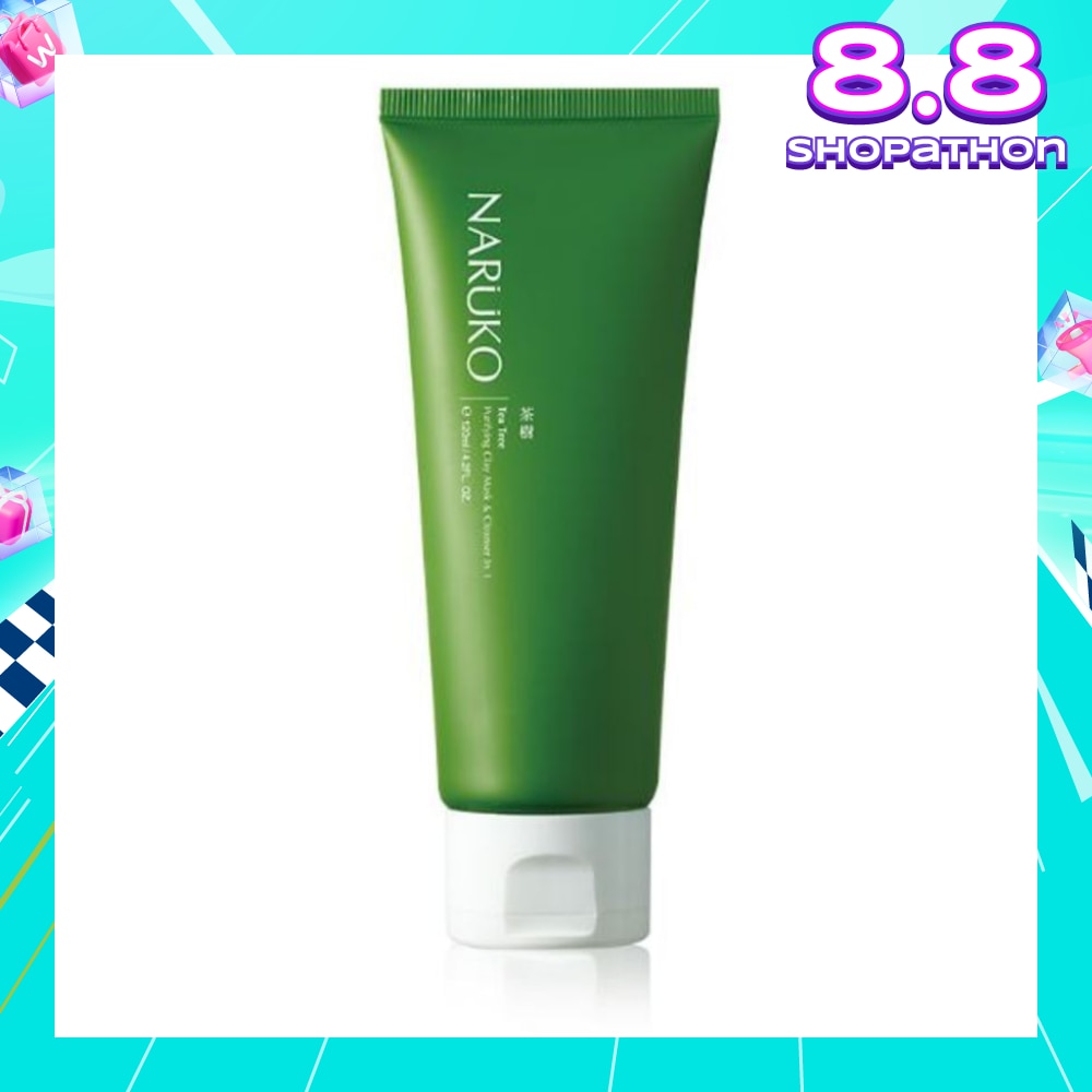 Tea Tree Purifying Clay Mask Cleanser In 1 120g