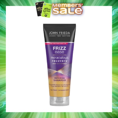 JOHN FRIEDA - Frizz Ease Miraculous Recovery with Ceramides Repairing Shampoo (For Frizzy Damaged Hair) 250ml